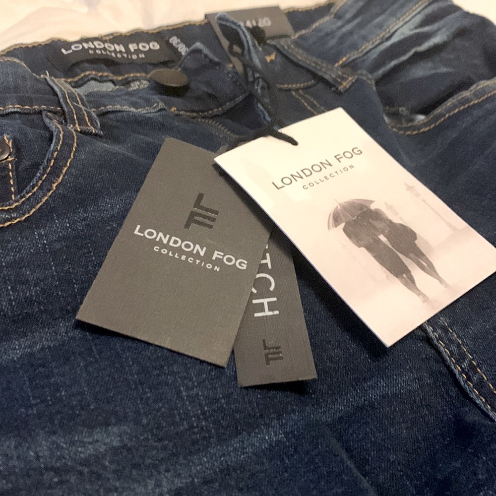 London Fog Slim Leg opening men’s jeans